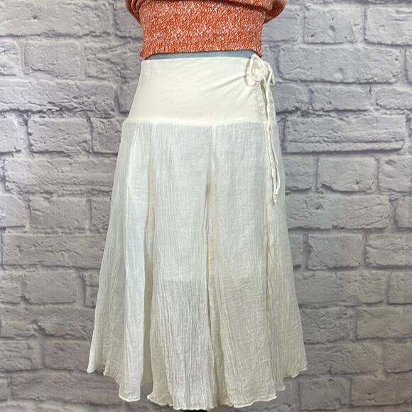 Elan gauze midi skirt - Picture 1 of 9